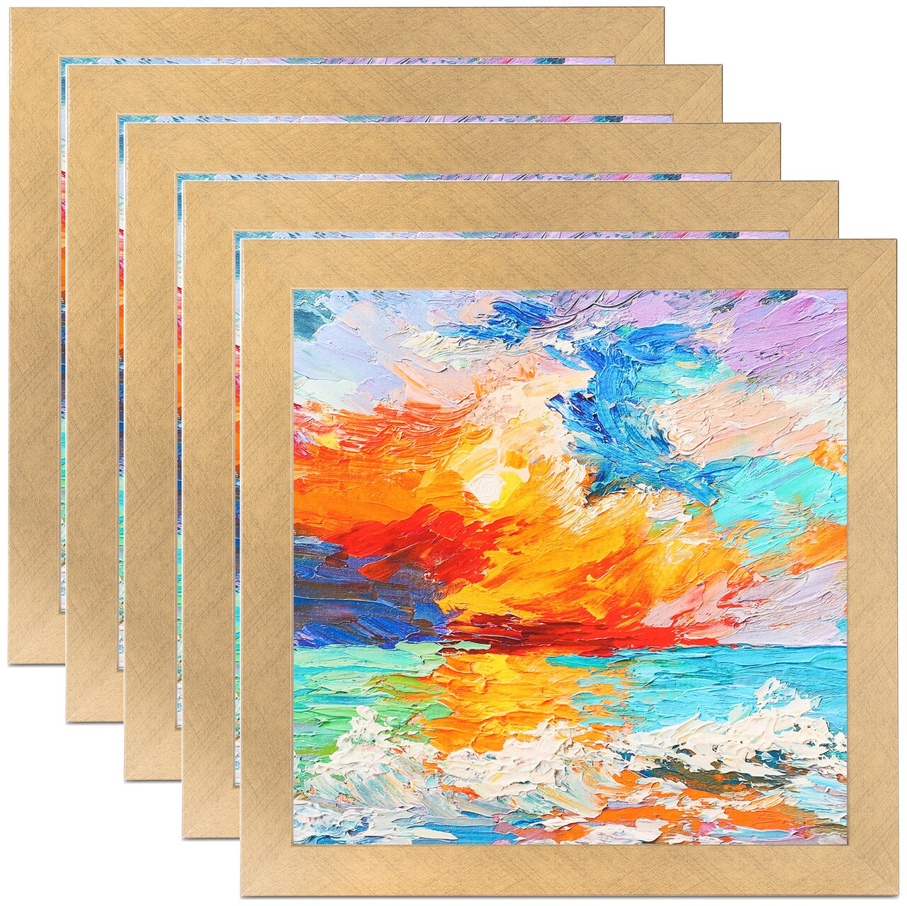 ArtToFrames 20x30 Inch Modern Picture Frame, Multi Pack, Comes with Economy Acrylic (WOMPack-46-20x30)
